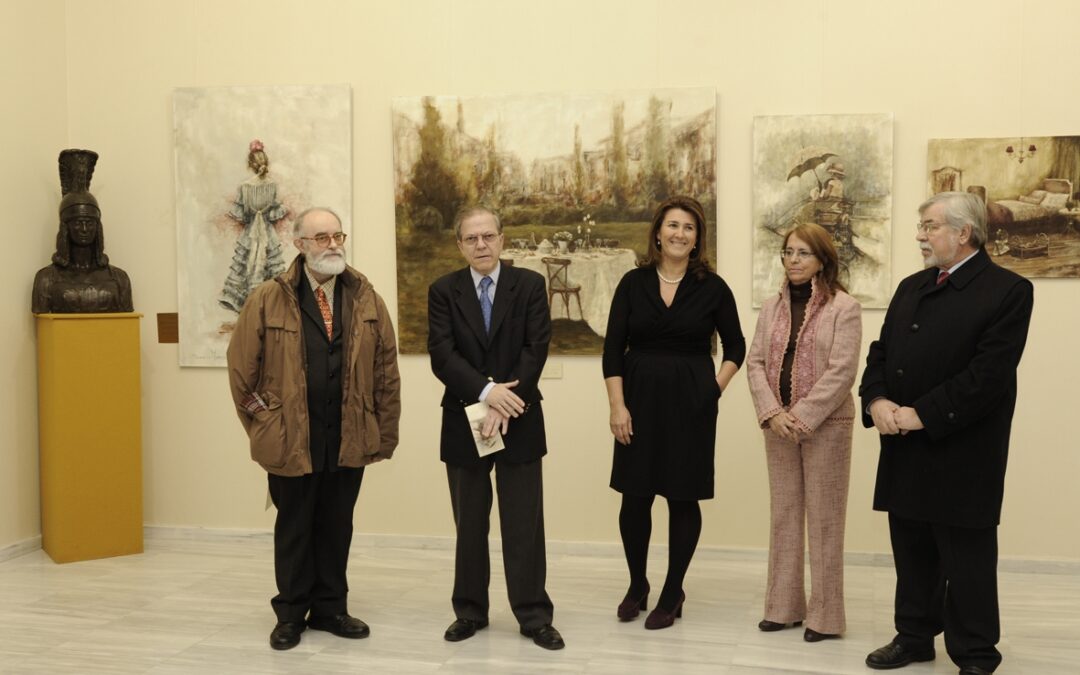 La exposición de Sara Moreno en el Ateneo de Sevilla inaugurada ante casi un centenar de personas