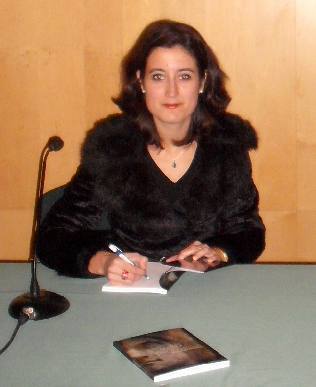 María Lara durante la presentación del libro en el Buero Vallejo