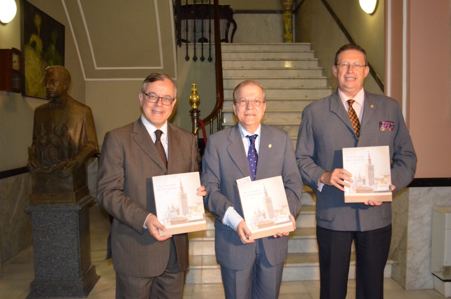 Francisco Javier García García, Alberto Máximo Pérez Calero y Miguel Cruz Giráldez