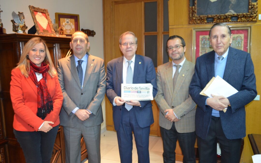 Clausurado el ciclo sobre Prensa Local Sevillana por D. Juan Antonio Carrizosa Esquivel, Director de Diario de Sevilla, y D. Juan Manuel Marqués Perales, Subdirector del medio