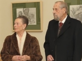 Antonio Milla junto a su esposa, Cecilia Peinado