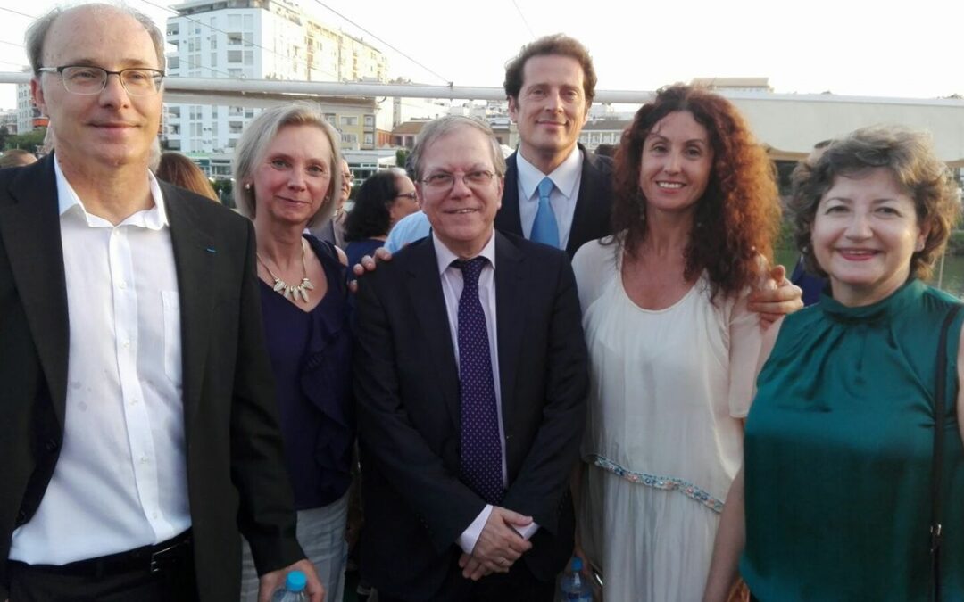 El Presidente del Ateneo en la celebración del Día de la Virgen del Carmen por el Guadalquivir