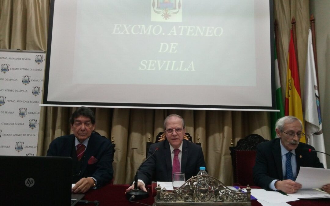 El Dr. D. Alberto Máximo Pérez Calero renueva su mandado como Presidente del Ateneo de Sevilla en la Asamblea General