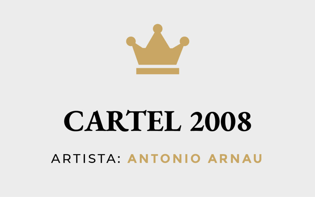 Cartel Anunciador de la Cabalgata 2008, por Antonio Arnao