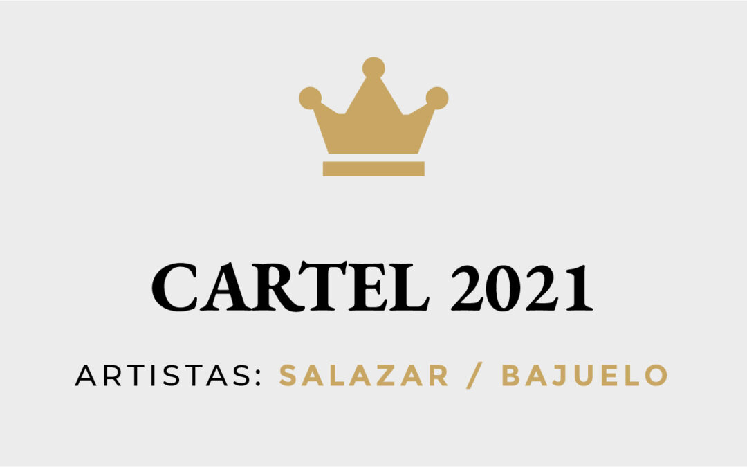 Cartel de la Cabalgata de Reyes Magos 2021, de los fotógrafos Salazar y Bajuelo