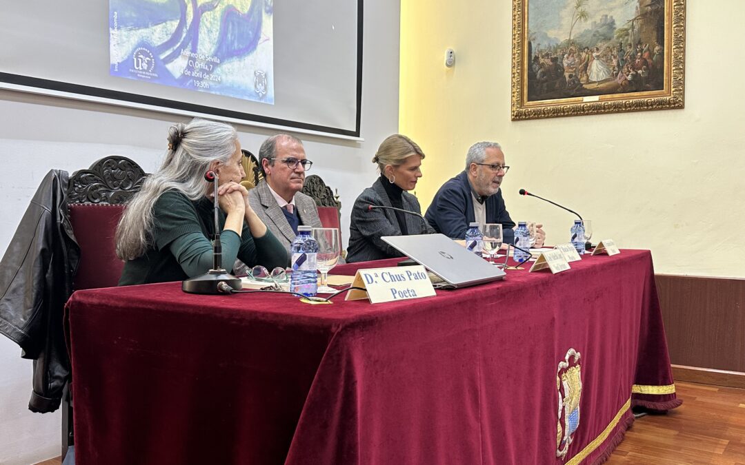 Aula de poesía Facultad de Filología/Ateneo de Sevilla: Chus Pato