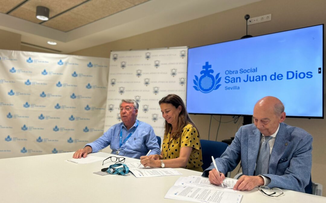 El Ateneo de Sevilla firma un acuerdo con la Obra Social San Juan de Dios para paliar desigualdades detectadas en niños atendidos en Atención Temprana