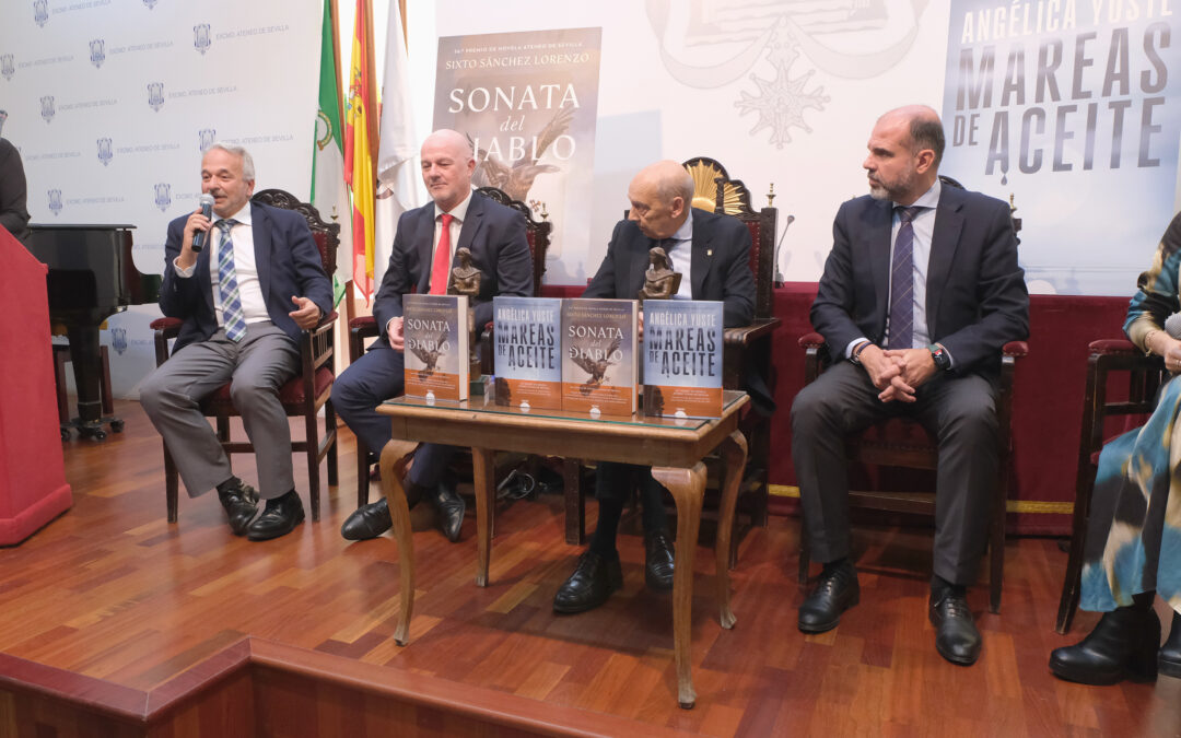 Presentadas las novelas ganadoras de los Premios de Novela Ateneo de Sevilla y Ateneo Joven   